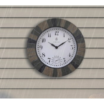 Exteriérové nástenné hodiny ø 43,5 cm Aster – NeXtime - Image 8