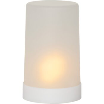Biela LED vonkajšia svetelná dekorácia Star Trading Candle Flame, výška 14,5 cm - Image 2