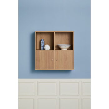 Závesná knižnica v dekore duba v prírodnej farbe 70x70 cm Mistral – Hammel Furniture – Obrázok 2