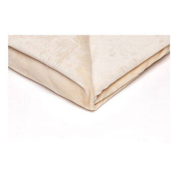 Svetlobéžová mikroplyšová deka My House, 150 × 200 cm – Obrázok 2