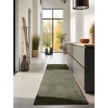 Khaki jutový behúň 80x200 cm Bouclé – Hanse Home – Obrázok 2