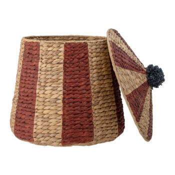 Detský kôš na hračky z vodného hyacintu v prírodnej farbe ø 40x40 cm Birsen – Bloomingville Mini - Image 5