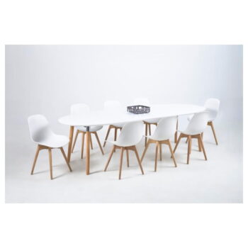 Jedálenský rozkladací stôl Actona Belina Duro, 270 x 100 cm – Obrázok 9