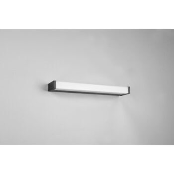 Matne čierne LED nástenné svietidlo (dĺžka 42 cm) Fabio - Trio - Image 6
