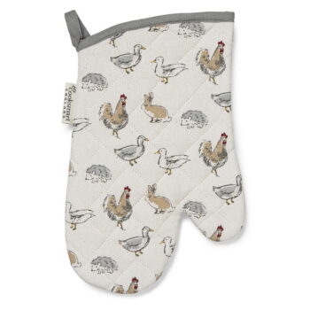 Utierky a chňapka v súprave 4 ks Country Animals – Cooksmart ® - Image 6