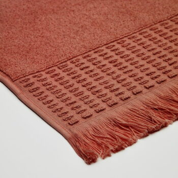 Kúpeľňová predložka v tehlovej farbe 40x60 cm Veta - Kave Home - Image 3