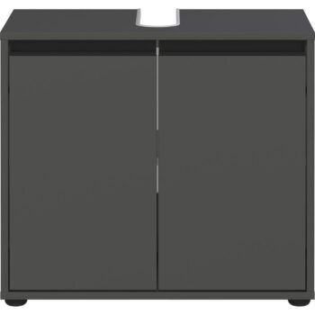 Antracitová skrinka pod umývadlo 63x55 cm Lemont – Germania