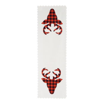Súprava 4 vianočných obliečok na vankúš a behúň na stôl Minimalist Cushion Covers Christmas Tartan - Image 6