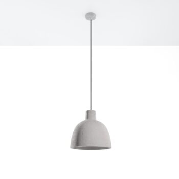 Svetlosivé závesné svietidlo ø 28 cm Filippo – Nice Lamps - Image 2