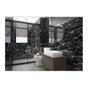 Samolepiace panely na stenu v súprave 6 ks 60x30 cm Nero Marquina – SP TREND - Image 4