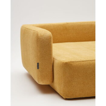 Pelech pre psov v horčicovej farbe 73x60 cm Bowie - Kave Home – Obrázok 7