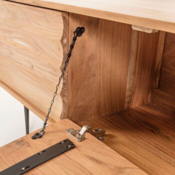 TV stolík Kave Home Delsie, 147 x 50 cm – Obrázok 9