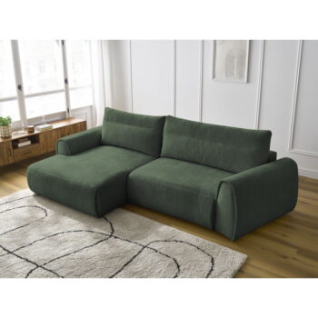 Tmavozelená rohová pohovka Aden – Bobochic Paris - Image 2