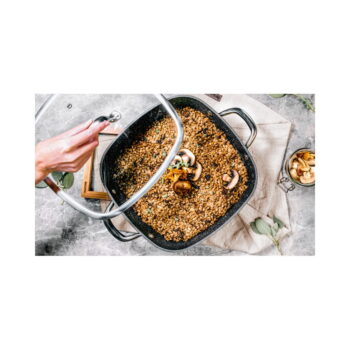 Panvica s pokrievkou ø 28 cm President – Tescoma – Obrázok 2