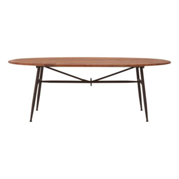 Jedálenský stôl z orechového dreva 104x219 cm New Foundry – Premier Housewares – Obrázok 2