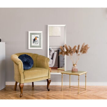 Nástenné zrkadlo v bielom ráme Styler Parisienne, 47 x 147 cm – Obrázok 4