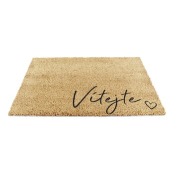Rohožka z kokosového vlákna 40x60 cm Vítejte – Artsy Doormats – Obrázok 4