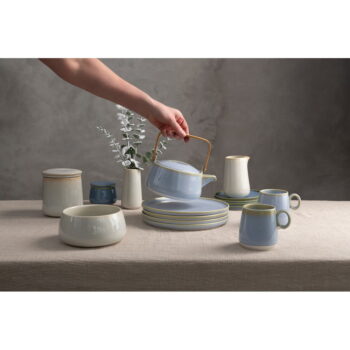 Modrá porcelánová kanvica na čaj 1 l Juna – Premier Housewares - Image 10