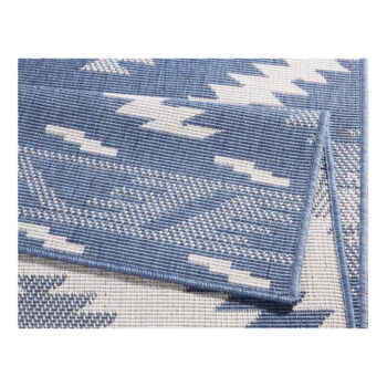 Modro-krémový vonkajší koberec NORTHRUGS Malibu, 170 x 120 cm - Image 7