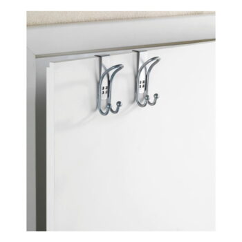 Súprava 2 závesných háčikov na dvere v striebornej farbe Wenko Door Hook - Image 5