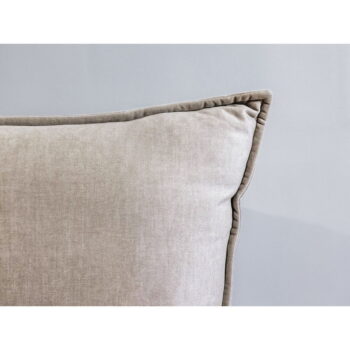 Béžová zamatová čalúnená dvojlôžková posteľ s úložným priestorom s roštom 160x200 cm Jade - Bobochic Paris – Obrázok 2