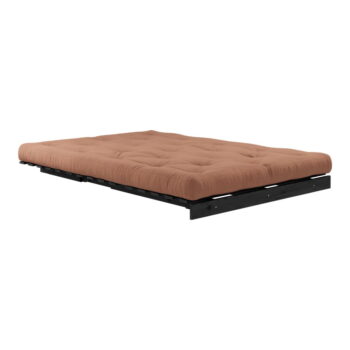 Rozkladacia pohovka v tehlovej farbe 140 cm Roots Black Night – Karup Design – Obrázok 5