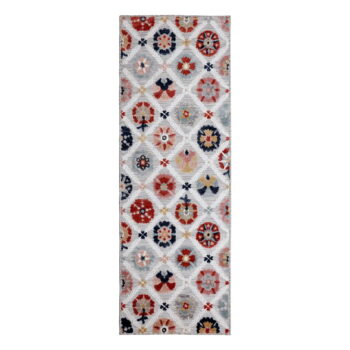 Sivý vonkajší koberec behúň 230x80 cm Flora - Flair Rugs