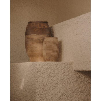 Kvetináče z terakoty v súprave 2 ks ø 54 cm Llonga – Kave Home – Obrázok 2