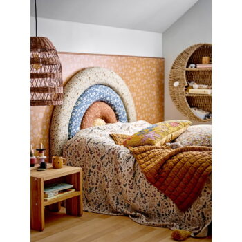 Hnedá bavlnená detská deka 80x100 cm Baille – Bloomingville Mini – Obrázok 6