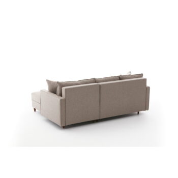 Béžová rohová pohovka (pravý roh) Eva – Balcab Home - Image 6