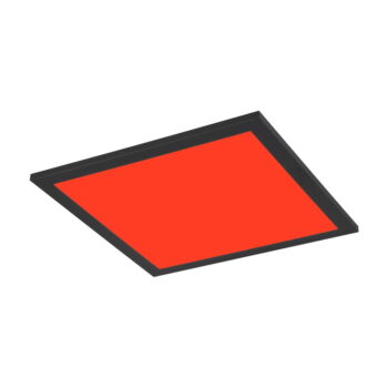 Čierne LED stropné svietidlo 29.5x29.5 cm Beta – Trio - Image 6