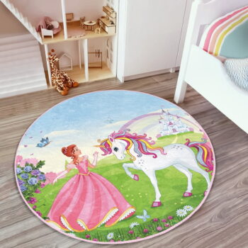 Detský koberec ø 80 cm Comfort – Mila Home - Image 4