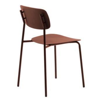 Jedálenská stolička v tehlovej farbe v súprave 2 ks Kirkland – Unique Furniture – Obrázok 4