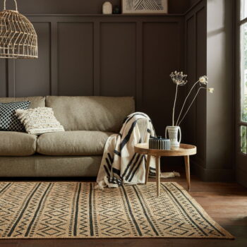 Jutový koberec v prírodnej farbe 80x150 cm Luis – Flair Rugs - Image 2