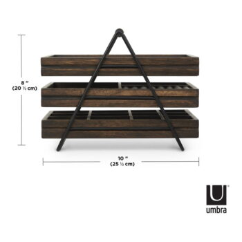 Drevený stojan na šperky Terrace – Umbra - Image 2