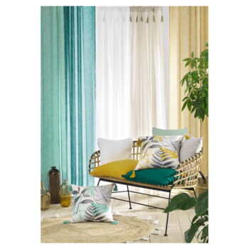 Béžová záclona 140x240 cm Dalila – douceur d'intérieur - Image 5