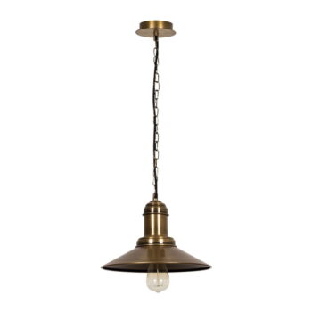 Závesné svietidlo v bronzovej farbe s kovovým tienidlom ø 30 cm Sivani – Opviq lights - Image 4