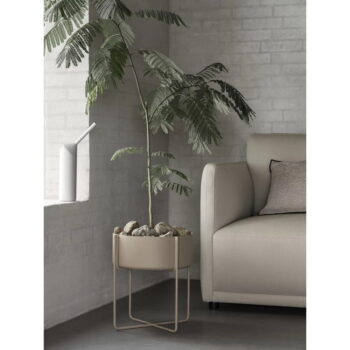 Kovový obal na kvetináč ø 39 cm Kena – Blomus – Obrázok 3