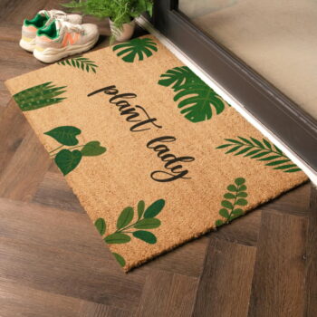 Rohožka z kokosového vlákna 40x60 cm Plant Lady – Artsy Doormats – Obrázok 5