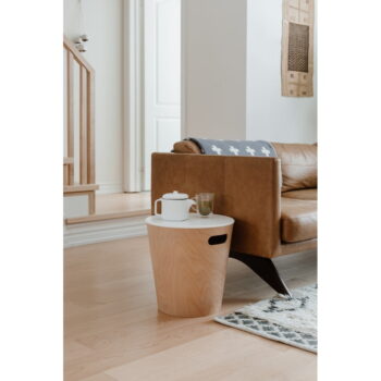 Okrúhly odkladací stolík ø 40 cm Woodrow - Umbra - Image 9