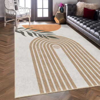 Krémový prateľný koberec 120x180 cm Dot Arch – Mila Home – Obrázok 9