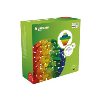 Súprava stavebných kociek ku guličkovej dráhe Hubelino Rainbow, 120 ks - Image 5