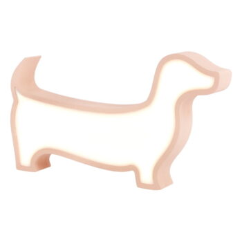 Ružová detská lampička Dog - Candellux Lighting - Image 3