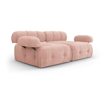 Svetloružová pohovka 192 cm Ferento – Cosmopolitan Design - Image 3
