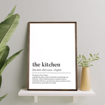 Plagát v ráme 50x70 cm Kitchen – Wallity - Image 2