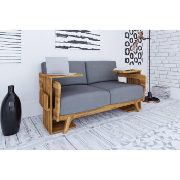 Nočný stolík z dubového dreva Retro 2 - The Beds - Image 6