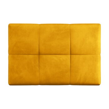 Žltý zamatový modul pohovky Rome Velvet - Cosmopolitan Design - Image 3