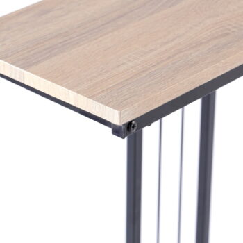 Odkladací stolík s doskou v dubovom dekore 25x45 cm Flurta – Homede - Image 5