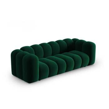 Tmavozelená pohovka 228 cm Lupine – Micadoni Home – Obrázok 2