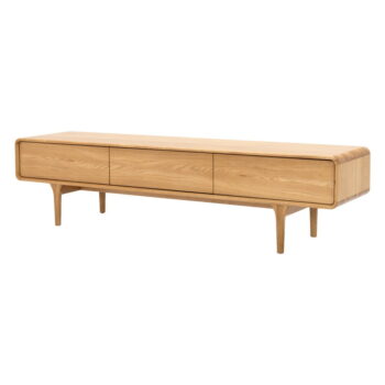 TV stolík v dekore duba v prírodnej farbe 180x45 cm Nice – Tenzo – Obrázok 5